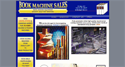 Desktop Screenshot of bookmachinesales.com